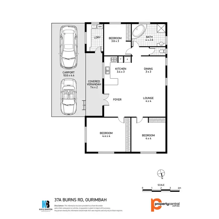 Floorplan of Homely house listing, 37a Burns Road, Ourimbah NSW 2258