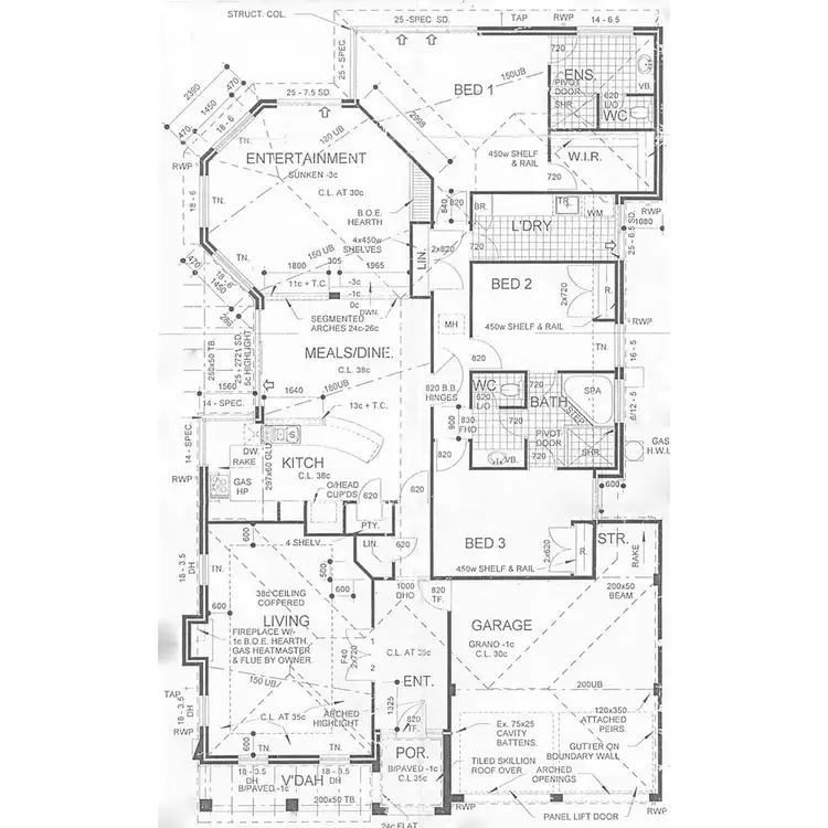 Floorplan of Homely house listing, 172 Southacre Drive, Canning Vale WA 6155