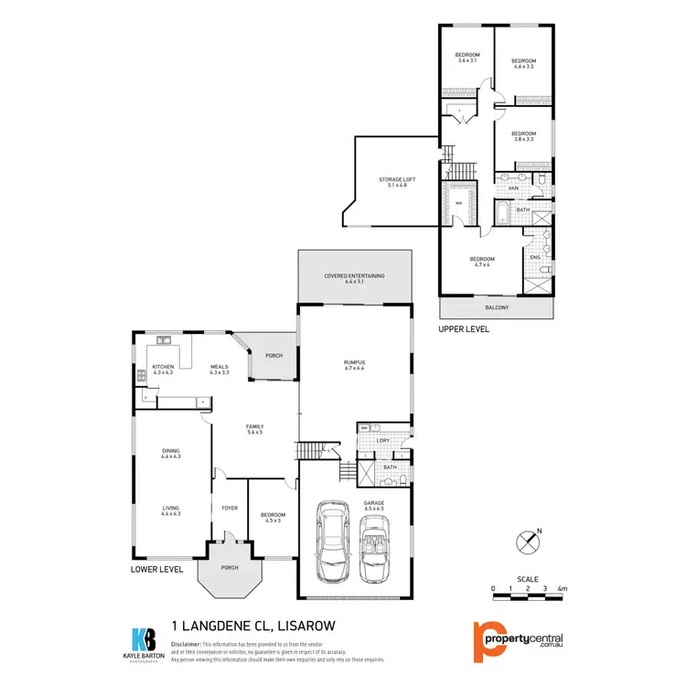 Floorplan of Homely house listing, 1 Langdene Close, Lisarow NSW 2250