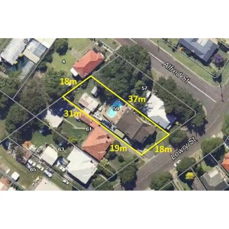 Floorplan of Homely house listing, 59 Lowry Street, Cardiff NSW 2285