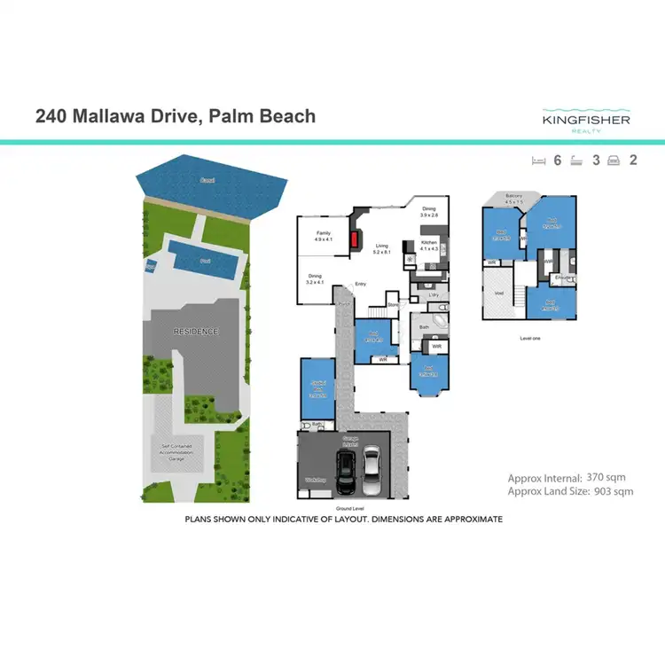 Floorplan of Homely house listing, 240 Mallawa Drive, Palm Beach QLD 4221