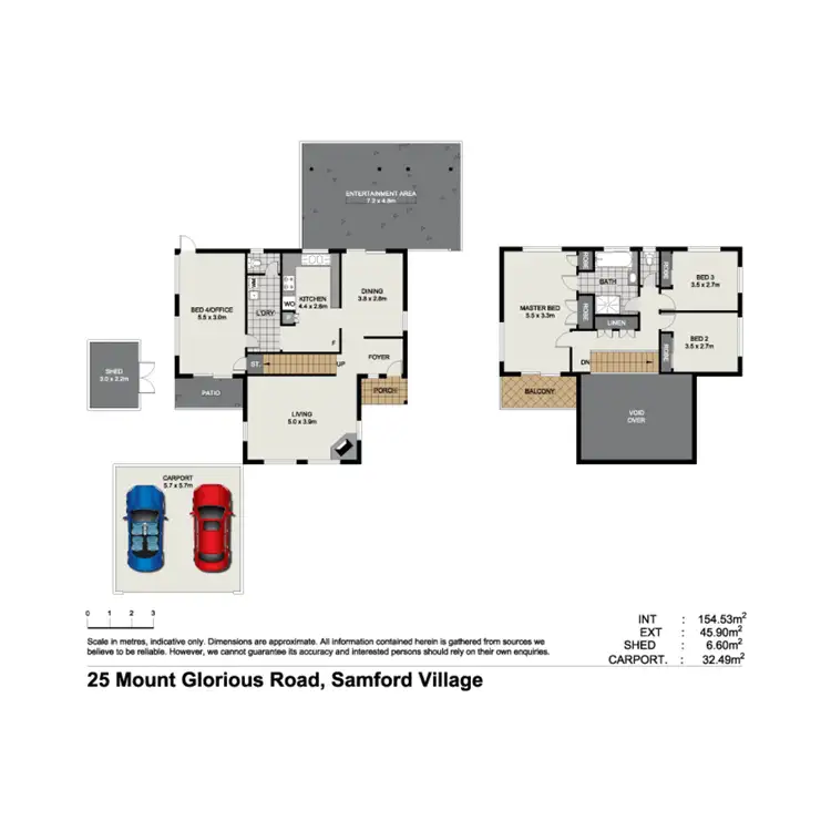 Floorplan of Homely house listing, 25 Mount Glorious Road, Samford Village QLD 4520