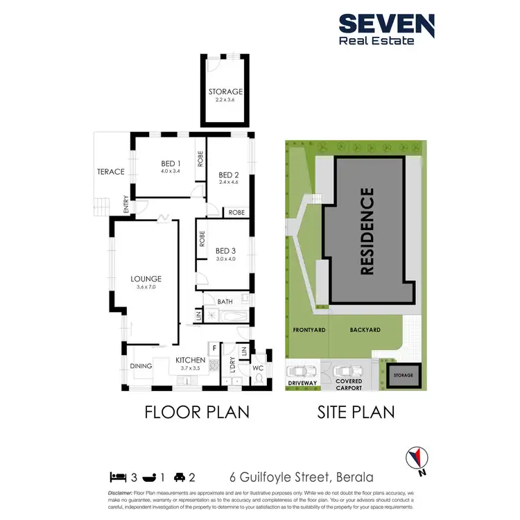 Floorplan of Homely house listing, 6 Guilfoyle Street, Berala NSW 2141