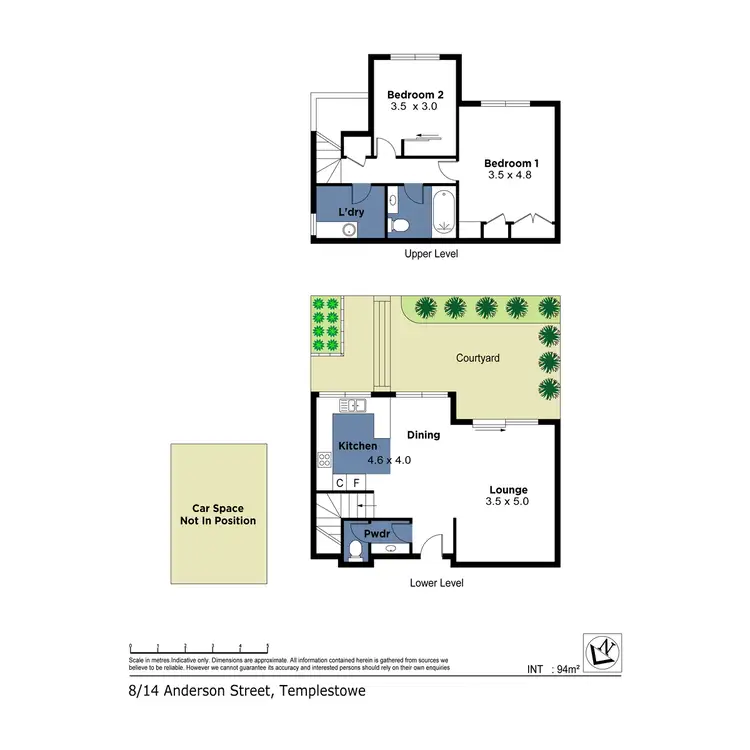 Floorplan of Homely unit listing, 8/14 Anderson Street, Templestowe VIC 3106