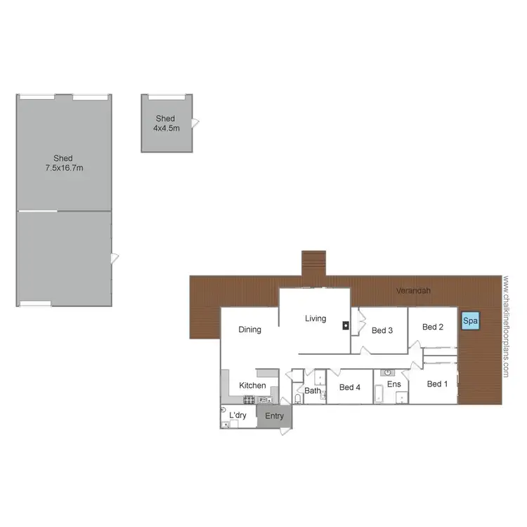 Floorplan of Homely rural property listing, Address available on request