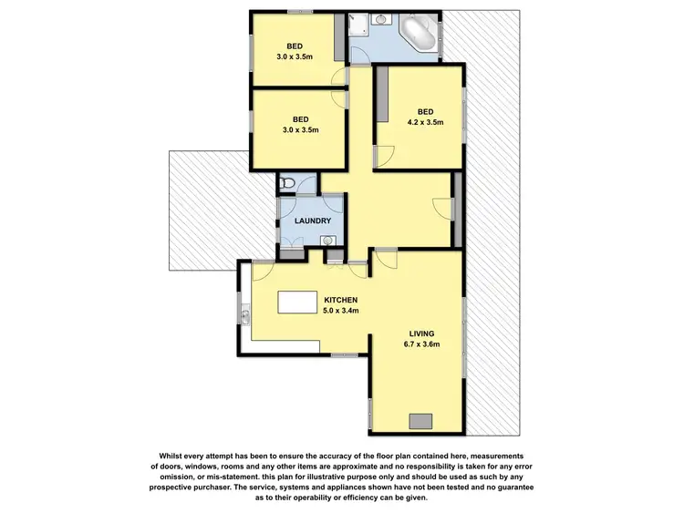 Floorplan of Homely rural property listing, 440 Warrowie Road, Irrewarra VIC 3249