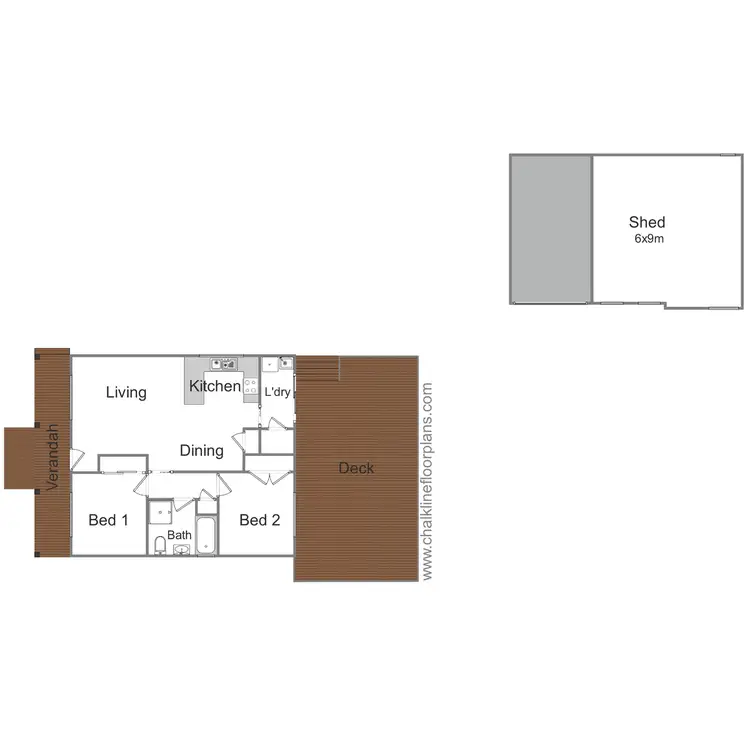Floorplan of Homely house listing, 12 Duncans Road, Jamieson VIC 3723