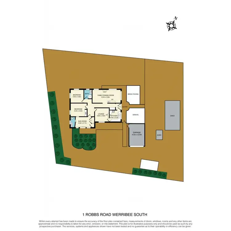 Floorplan of Homely house listing, 1 Robbs Road, Werribee South VIC 3030