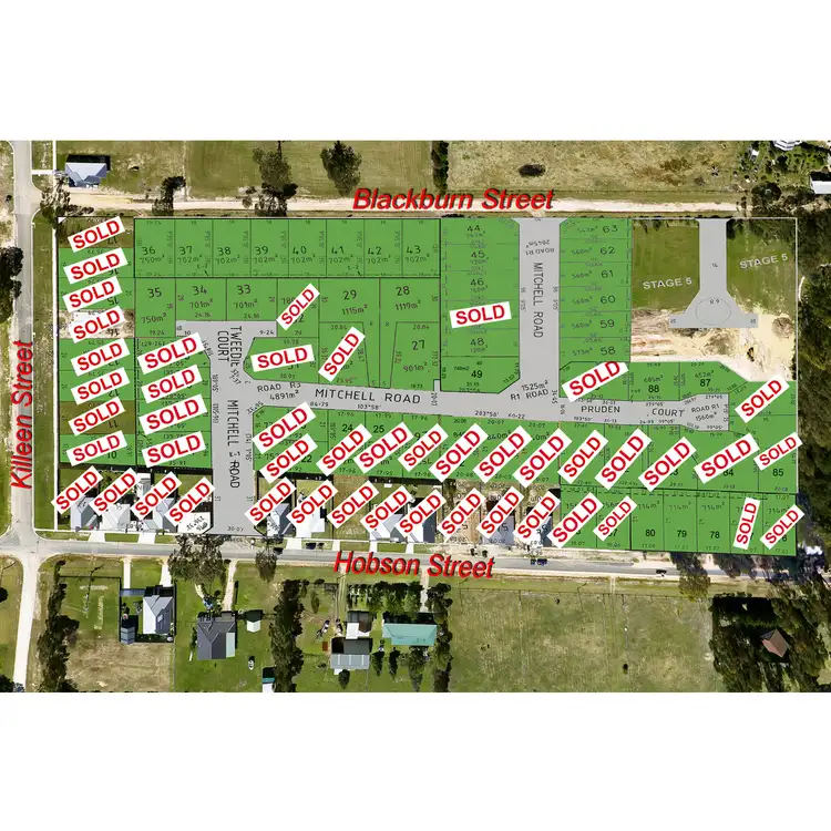 Floorplan of Homely land listing, Lot 38 Blackburn Street, Stratford VIC 3862