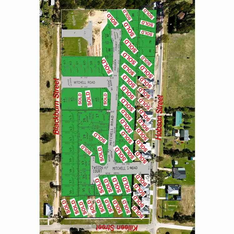 Floorplan of Homely land listing, Lot 39 Blackburn Street, Stratford VIC 3862