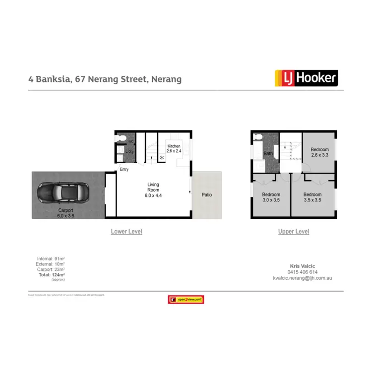 Floorplan of Homely unit listing, 4 Banksia Court 67 Nerang Street, Nerang QLD 4211