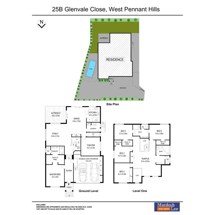 Floorplan of Homely house listing, 25B Glenvale Close, West Pennant Hills NSW 2125