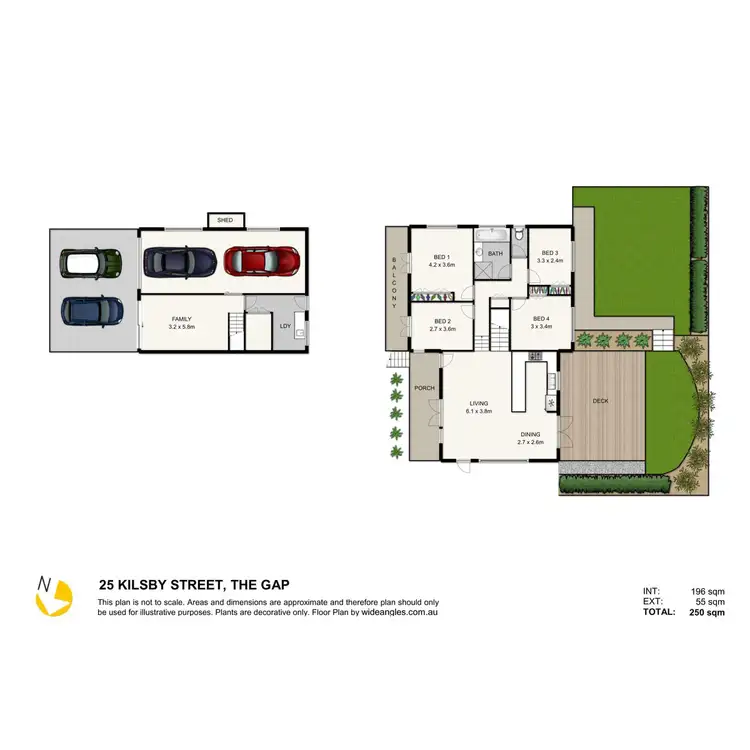 Floorplan of Homely house listing, 25 Kilsby Street, The Gap QLD 4061