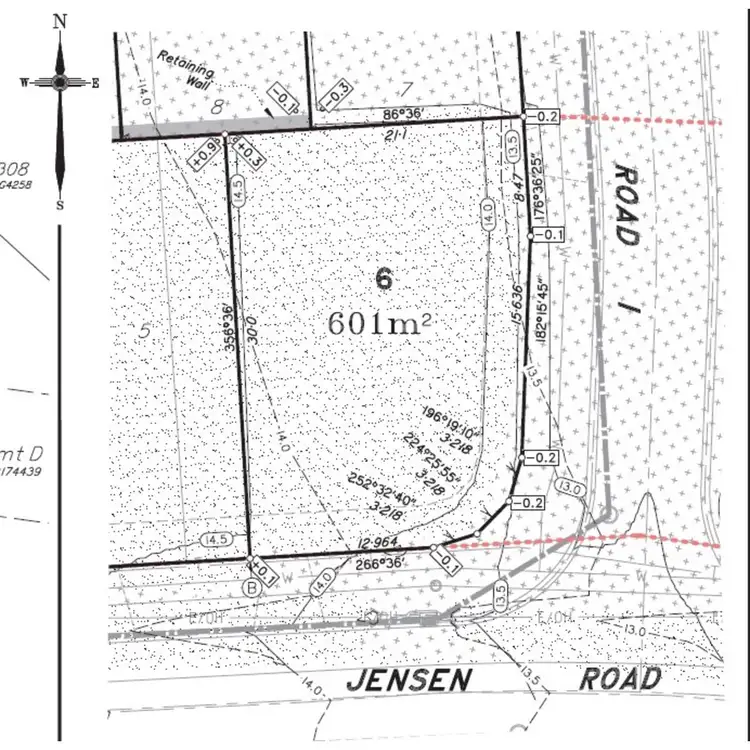 Floorplan of Homely land listing, LOT 6, 133 Jensen Road, Caboolture QLD 4510