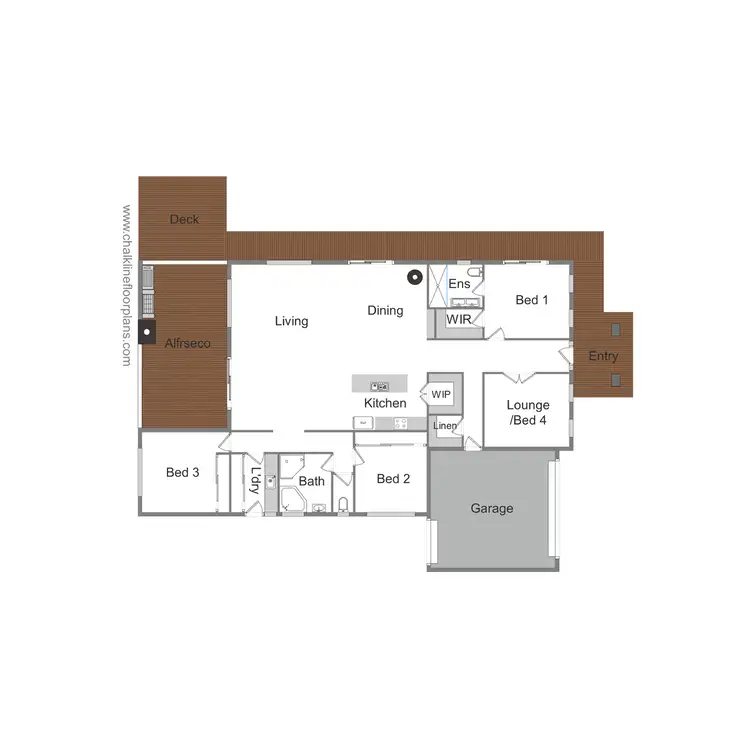 Floorplan of Homely house listing, 7 Galway Court, Mansfield VIC 3722
