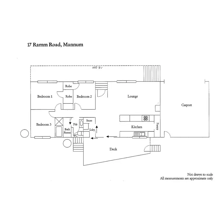 Floorplan of Homely house listing, 17 Ramm Road, Mannum SA 5238