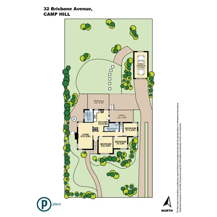 Floorplan of Homely house listing, 32 Brisbane Avenue, Camp Hill QLD 4152