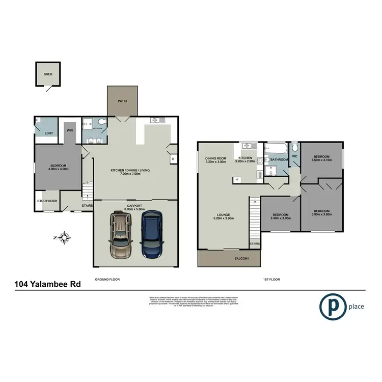 Floorplan of Homely house listing, 104 Yallambee Road, Jindalee QLD 4074