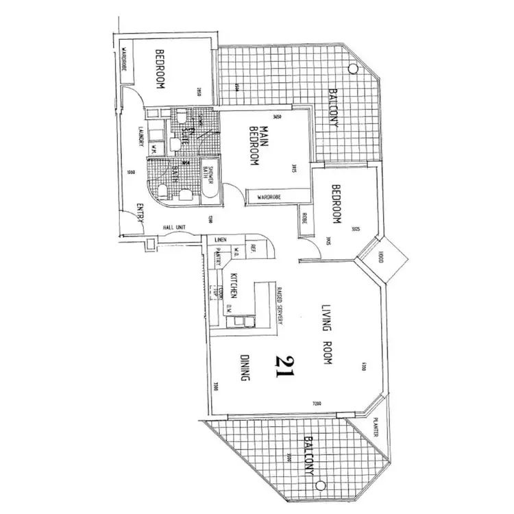 Floorplan of Homely apartment listing, 21/10 Park Avenue, Kangaroo Point QLD 4169
