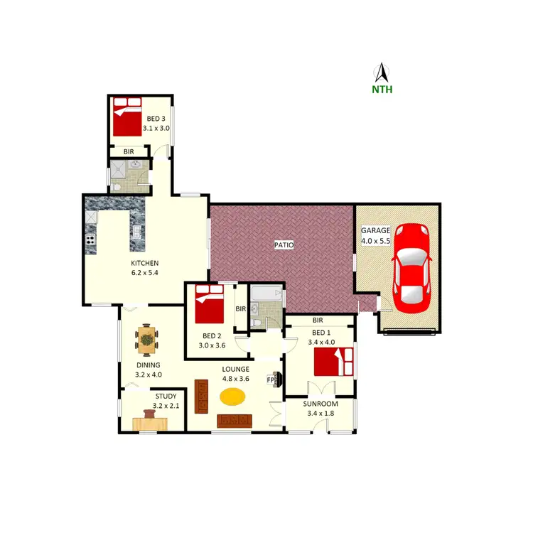 Floorplan of Homely house listing, 15 Bazentin Street, Belfield NSW 2191