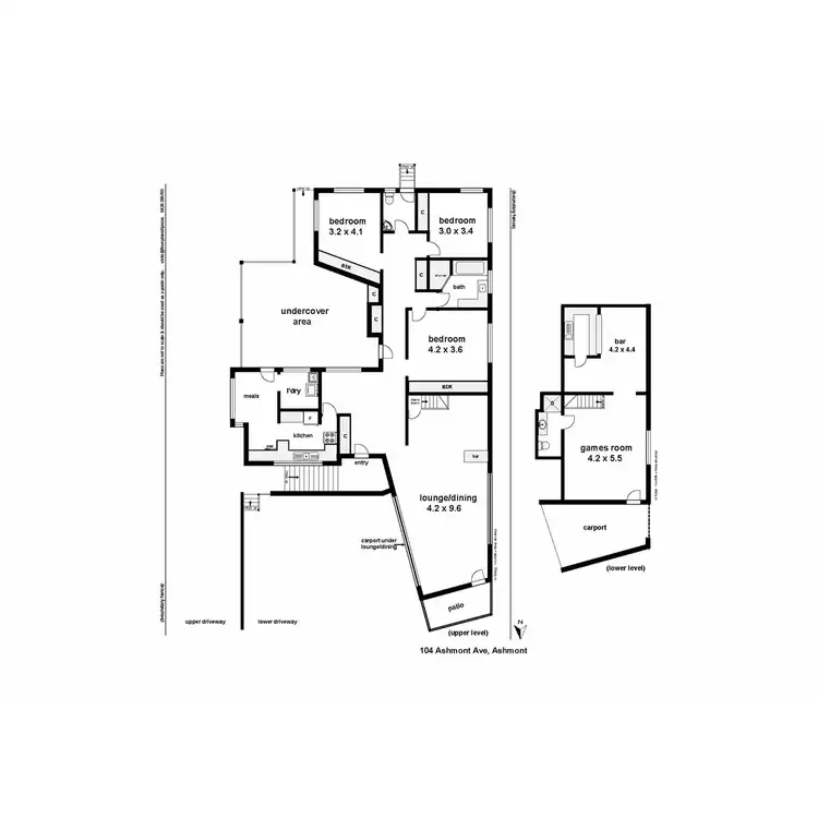 Floorplan of Homely house listing, 104 Ashmont Avenue, Ashmont NSW 2650