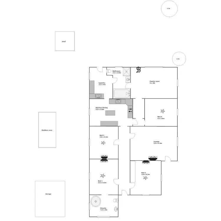 Floorplan of Homely house listing, 3 Holburn Street, Port Lincoln SA 5606