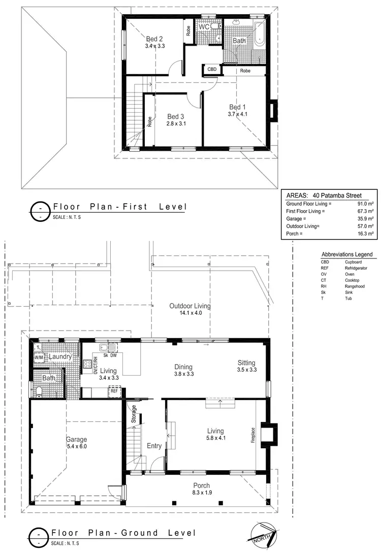 Floorplan of Homely house listing, 40 Patamba Street, Kooringal NSW 2650