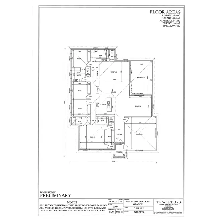 Floorplan of Homely house listing, 52 Botanic Way, Orange NSW 2800