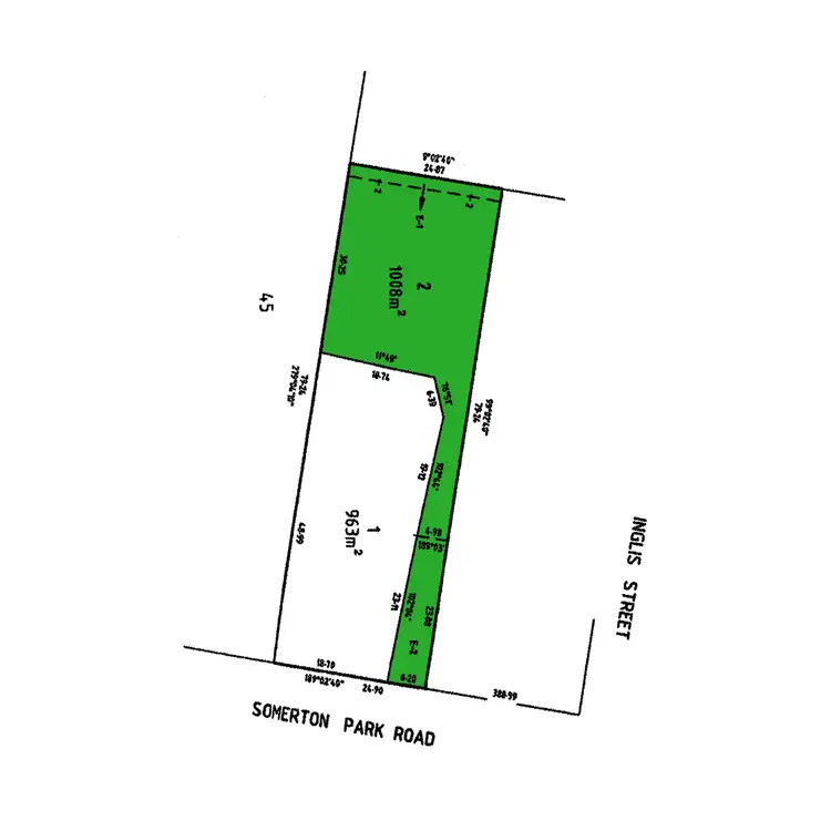 Floorplan of Homely land listing, 129A Somerton Park Road, Sale VIC 3850