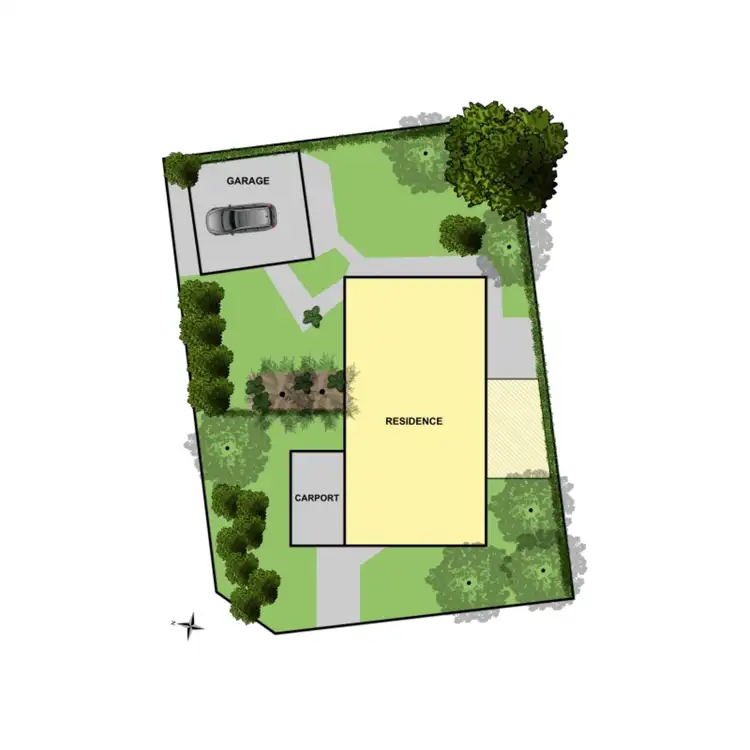 Floorplan of Homely house listing, 3 Panorama Drive, Delacombe VIC 3356