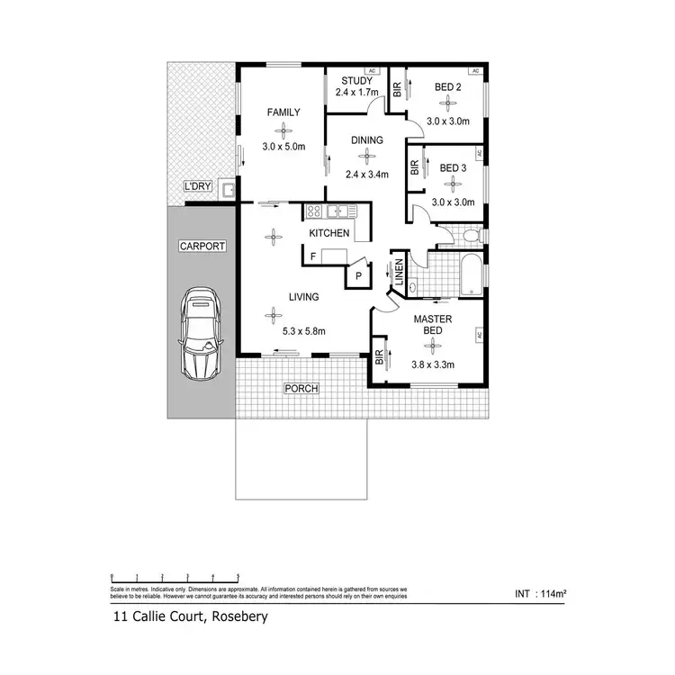 Floorplan of Homely house listing, 11 Callie Crt, Rosebery NT 832