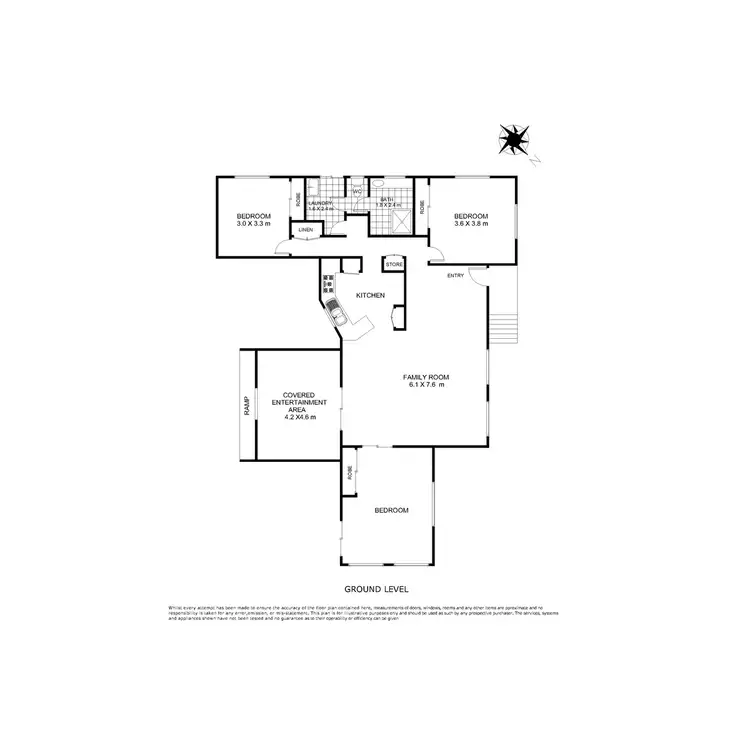 Floorplan of Homely house listing, 7 Delvue Crescent, Highfields QLD 4352