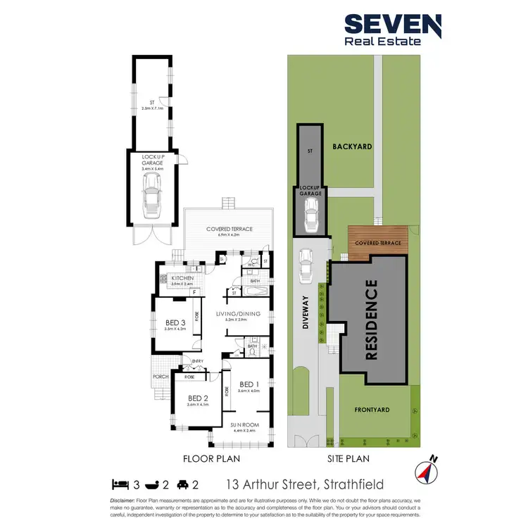 Floorplan of Homely house listing, 13 Arthur Street, Strathfield NSW 2135