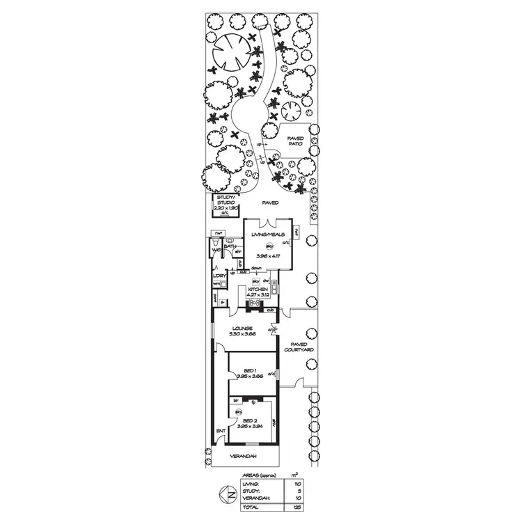 Floorplan of Homely house listing, 14 Howard Street, Beulah Park SA 5067