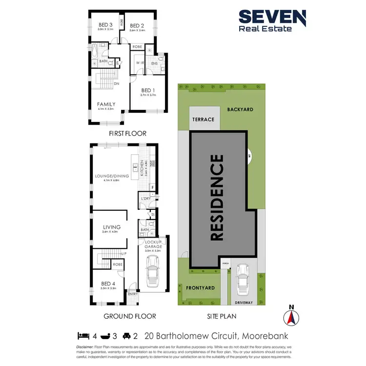 Floorplan of Homely house listing, 20 Bartholomew Circuit, Moorebank NSW 2170