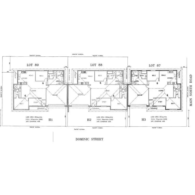 Floorplan of Homely house listing, 3B Dominic Street, Clare SA 5453