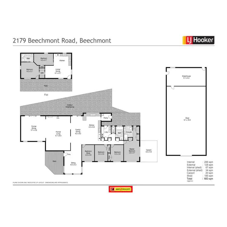 Floorplan of Homely house listing, 2179 Beechmont Road, Beechmont QLD 4211