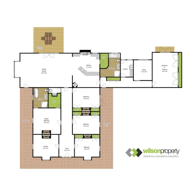 Floorplan of Homely house listing, 21 Hedges Avenue, Traralgon VIC 3844