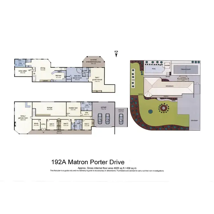 Floorplan of Homely house listing, 192A Matron Porter Drive, Mollymook NSW 2539
