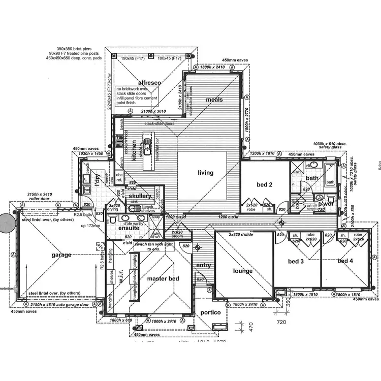 Floorplan of Homely rural property listing, 49 Madden Road, Cardigan Village VIC 3352