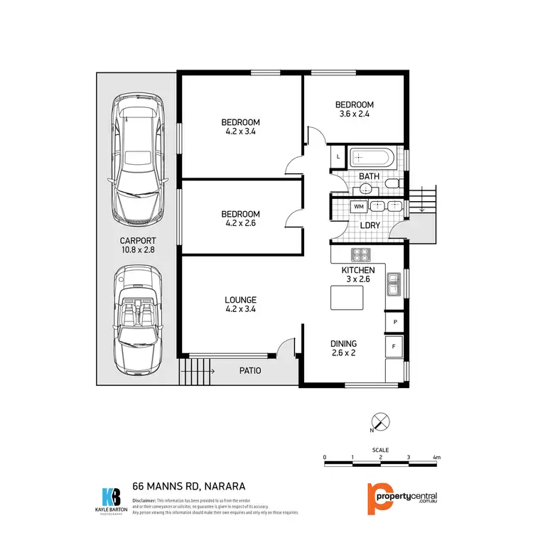 Floorplan of Homely house listing, 66 Manns Road, Narara NSW 2250