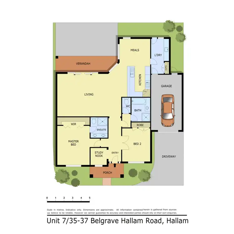 Floorplan of Homely house listing, 7/35-37 Belgrave-Hallam Road, Hallam VIC 3803