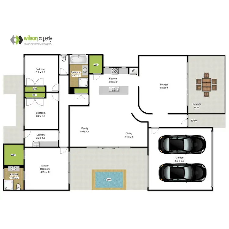 Floorplan of Homely house listing, 26 Riverslea Boulevard, Traralgon VIC 3844