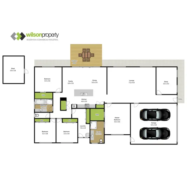 Floorplan of Homely house listing, 53 Riverslea Boulevard, Traralgon VIC 3844