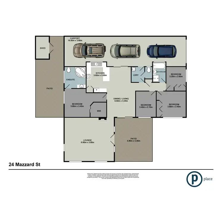 Floorplan of Homely house listing, 24 Mazzard Street, Bellbowrie QLD 4070