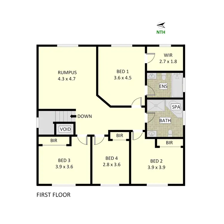 Floorplan of Homely house listing, 24 Greenhills Street, Croydon NSW 2132
