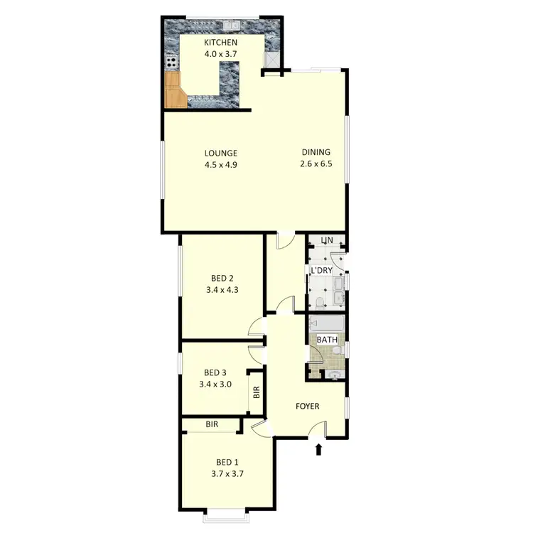 Floorplan of Homely house listing, 66 Cheviot Street, Ashbury NSW 2193