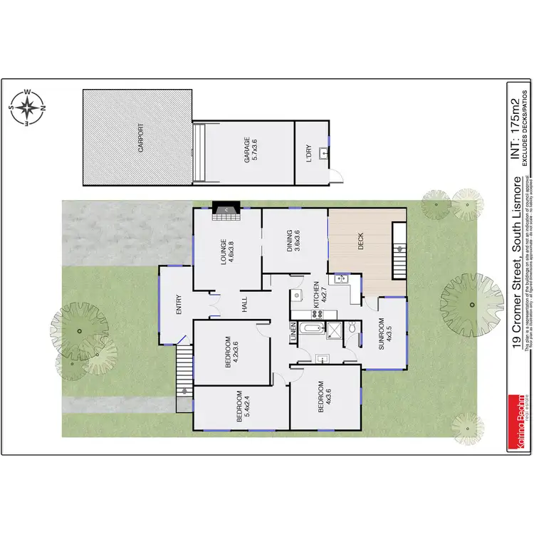 Floorplan of Homely house listing, 19 Cromer Street, South Lismore NSW 2480