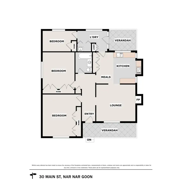 Floorplan of Homely house listing, 30 Main Street, Nar Nar Goon VIC 3812