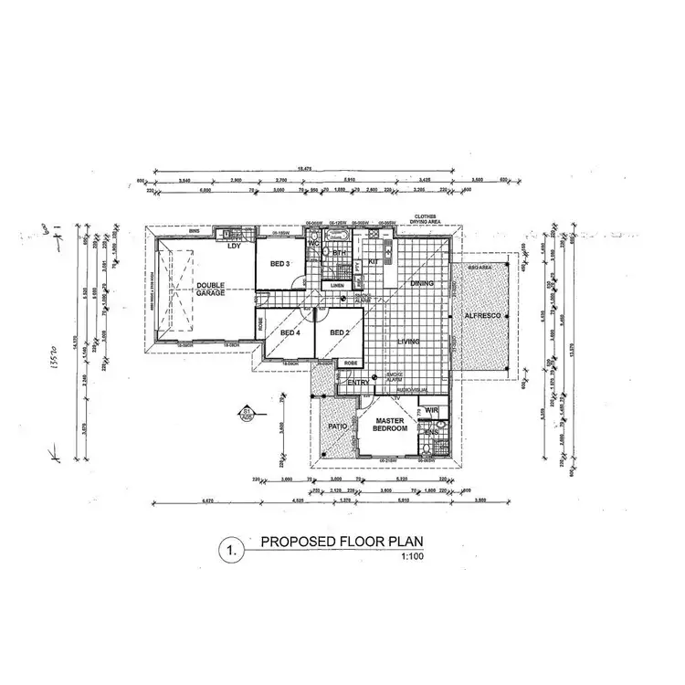 Floorplan of Homely house listing, 15 Sinclair Place, Ningi QLD 4511